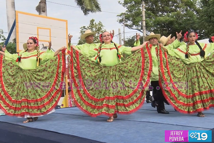Un derroche de cultura en Parques de Managua en celebración a Santo Domingo de Guzmán