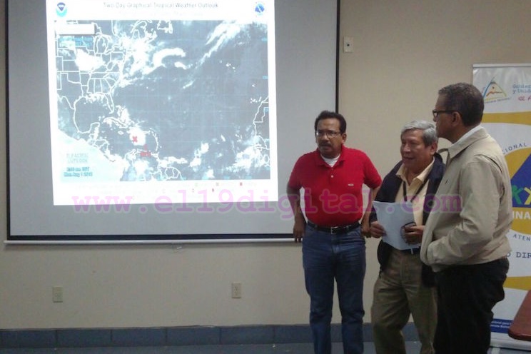 Nicaragua se prepara ante fenómeno meteorológico que se dirige a Centroamérica