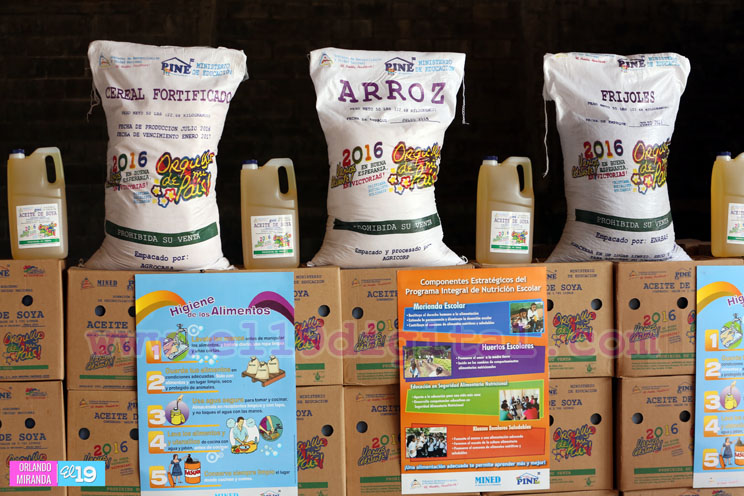Inicia tercera distribución de la merienda escolar