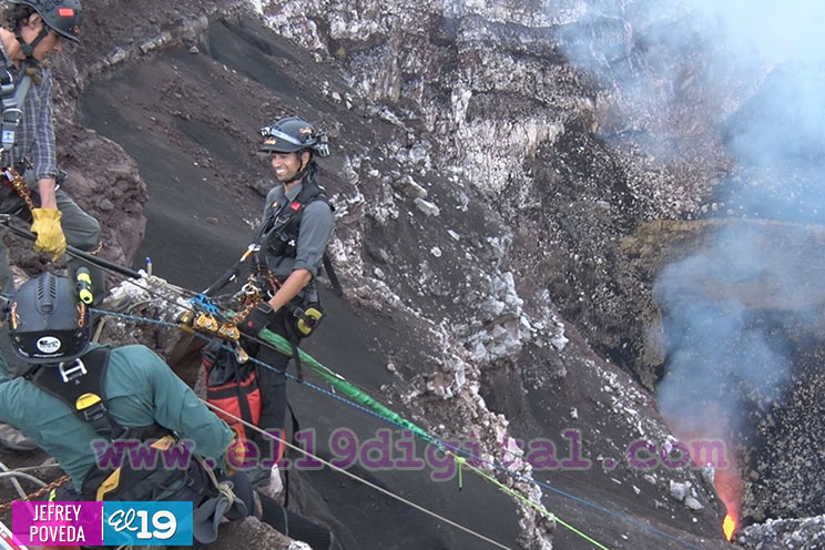 Exploración del volcán Masaya avanza satisfactoriamente