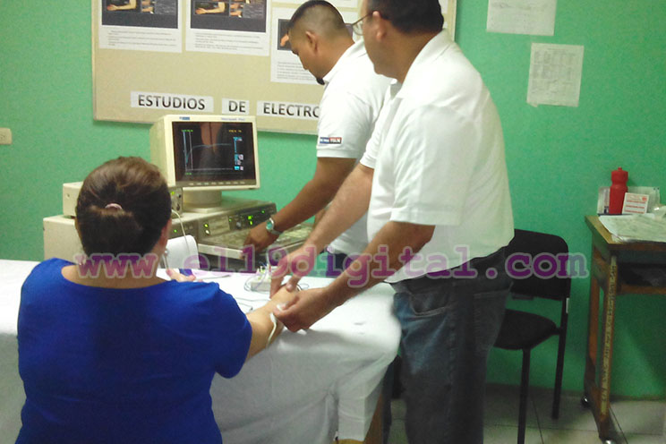 Realizan Jornada de Exámenes de Electromiografía a pacientes del Aldo Chavarría