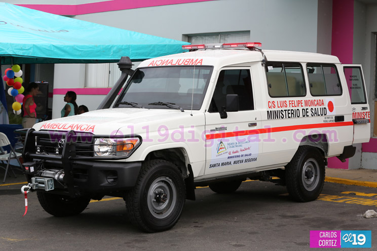 Gobierno de Japón dona ambulancia a unidad de salud de Nueva Segovia