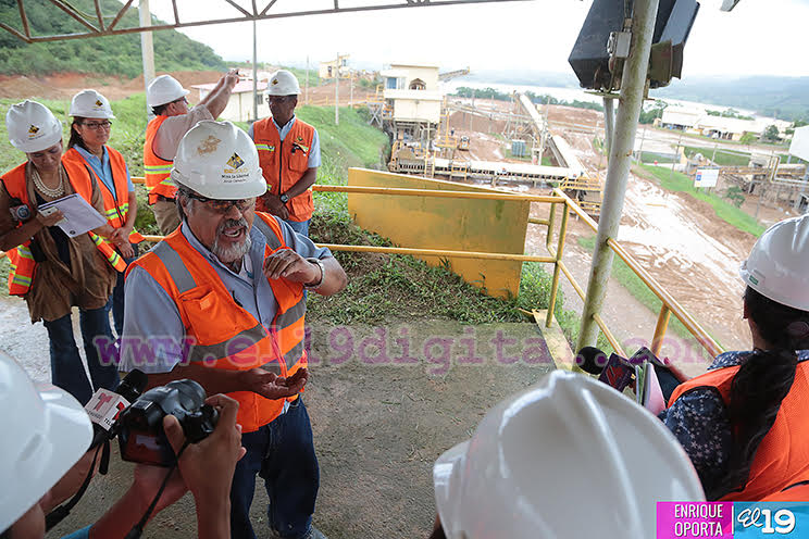 Paz que vive Nicaragua permite las inversiones en sector minero