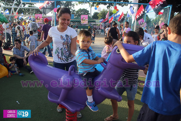 Familias de Managua celebran inicio de Campaña de la Buena Esperanza y el Buen Corazón