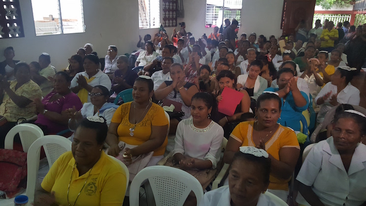 Organización de Mujeres Moravas celebra 33 aniversario de su fundación