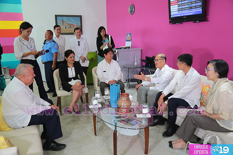 Canciller de Taiwán arriba a Nicaragua