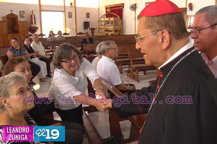Cardenal Obando pide por el descanso eterno de Monseñor Benito Pittito La Bella