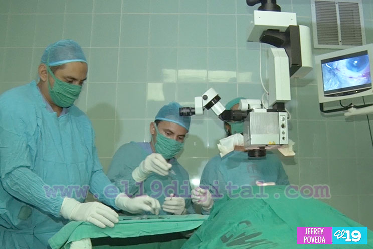 Realizan jornada quirúrgica en el Centro Nacional de Oftalmología