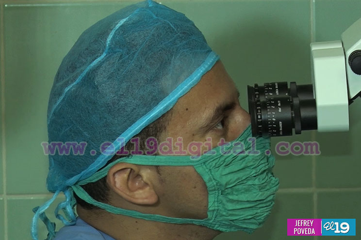Realizan jornada quirúrgica en el Centro Nacional de Oftalmología