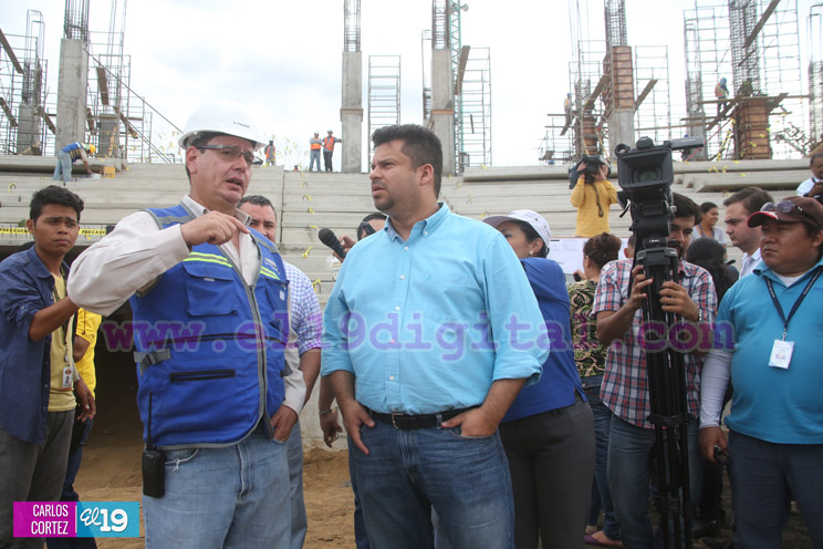 Construcción de nuevo Estadio Nacional de Béisbol avanza en un 40 por ciento (+FOTOS)