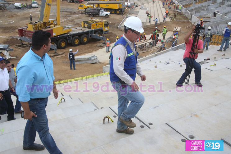 Construcción de nuevo Estadio Nacional de Béisbol avanza en un 40 por ciento (+FOTOS)