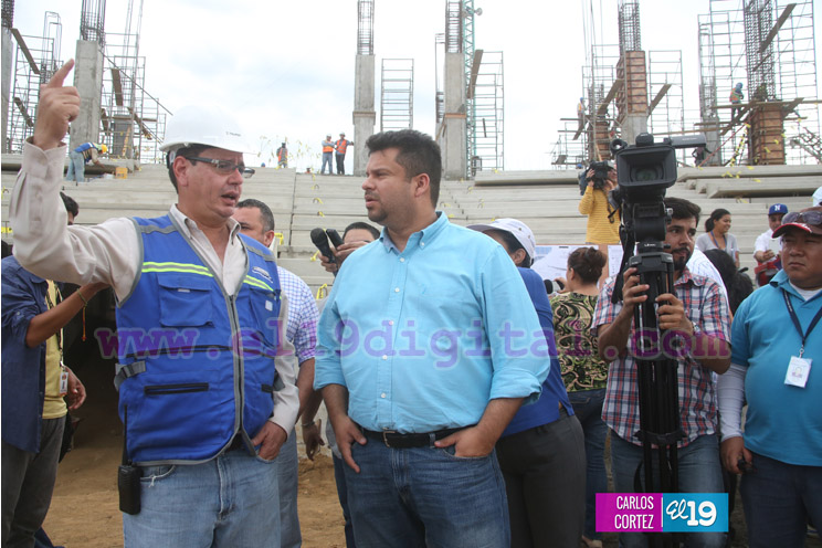 Construcción de nuevo Estadio Nacional de Béisbol avanza en un 40 por ciento (+FOTOS)