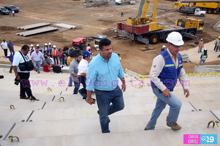 Construcción de nuevo Estadio Nacional de Béisbol avanza en un 40 por ciento (+FOTOS)