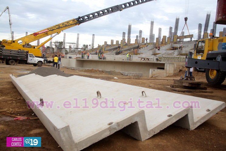 Construcción de nuevo Estadio Nacional de Béisbol avanza en un 40 por ciento (+FOTOS)