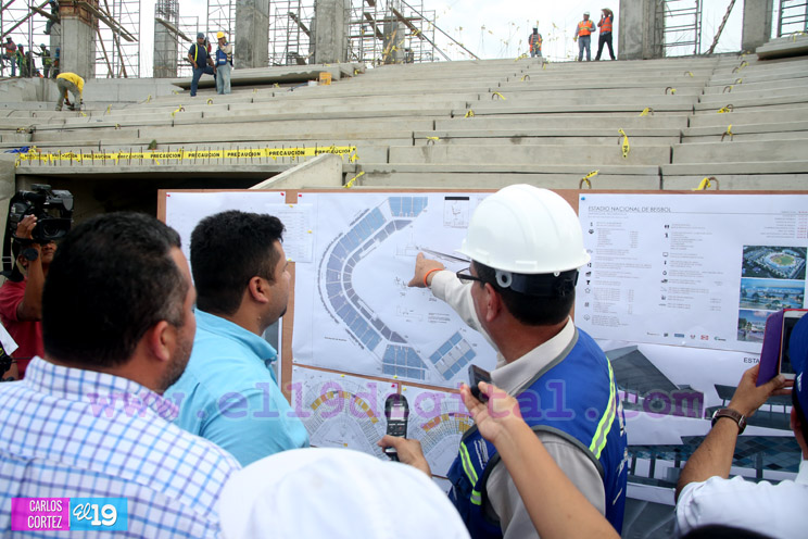 Construcción de nuevo Estadio Nacional de Béisbol avanza en un 40 por ciento (+FOTOS)
