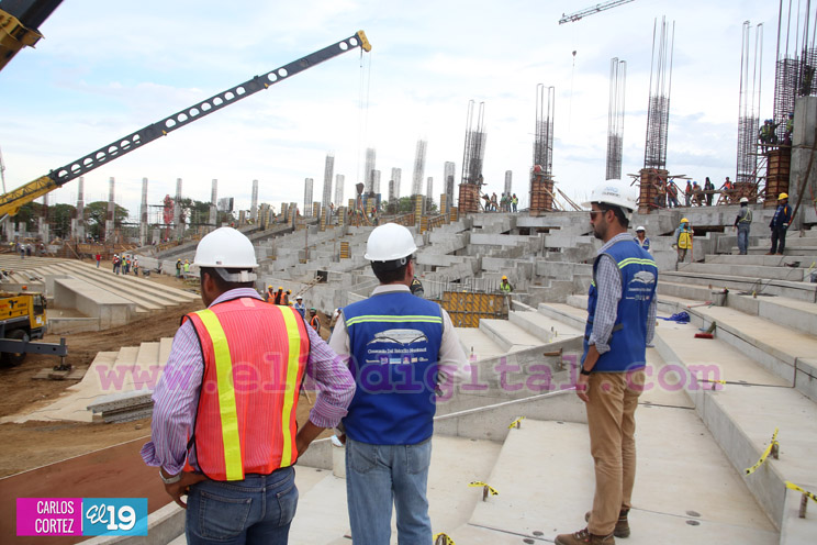 Construcción de nuevo Estadio Nacional de Béisbol avanza en un 40 por ciento (+FOTOS)