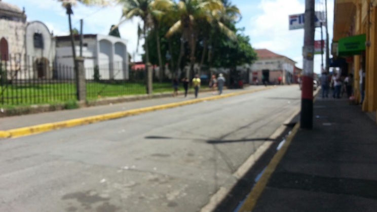 Calles del centro histórico de Jinotepe recuperan su rostro
