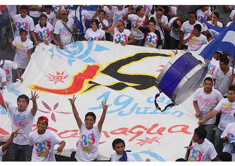 Juventud Sandinista firme contra el dengue  