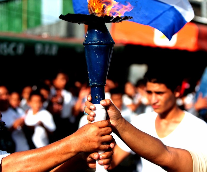 Nicaragua recibe este sábado la Antorcha de la Libertad Centroamericana