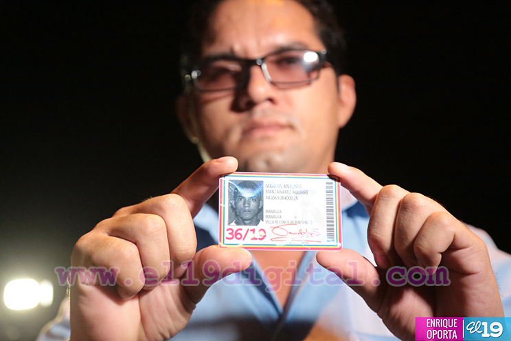 Familia Sandinista dedica entrega de carnet de militancia al Comandante René Núñez Téllez