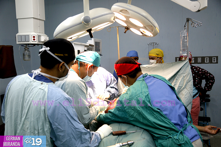 Desarrollan jornada de cirugías de manos en el hospital Manolo Morales