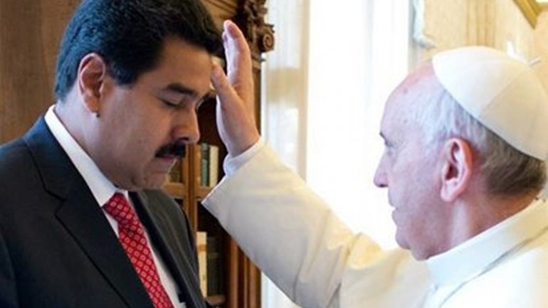 El Papa Francisco envía carta a Nicolás Maduro