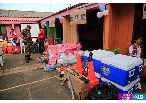 Barrios del Distrito II fortalecen capacidades de respuesta ante desastres