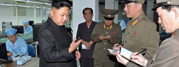 Corea del Norte presentó su propio smartphone