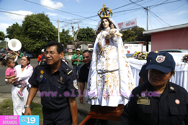 Cardenal Brenes celebra a la Virgen de la Merced en Managua