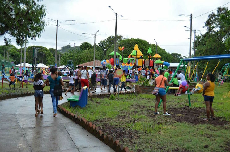 Gobierno inaugura parque “Rodrigo Campbell” en Corn Island (FOTOS)