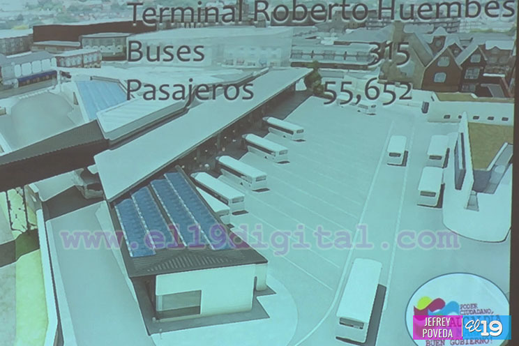Gobierno anuncia amplia modernización de terminales de buses en la capital