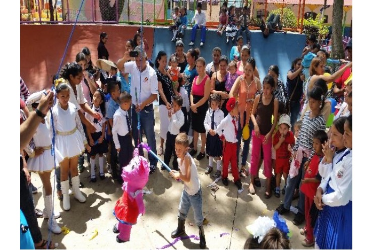 Seiscientos niñ@s de Jinotega participan en hermosa caminata