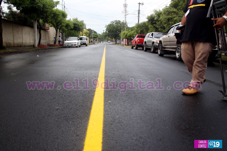 Alcaldía de Managua continúa mejorando vías alternas; esta vez en Linda Vista Norte