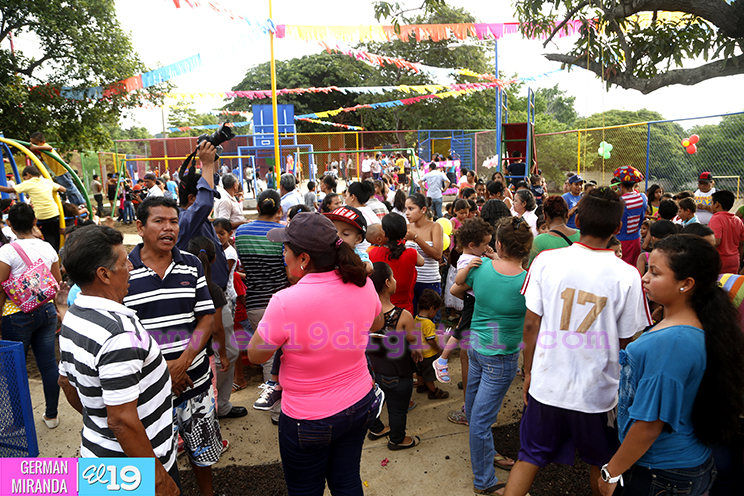 Gobierno Sandinista continúa mejorando ambientes recreativos en comunidades rurales del país