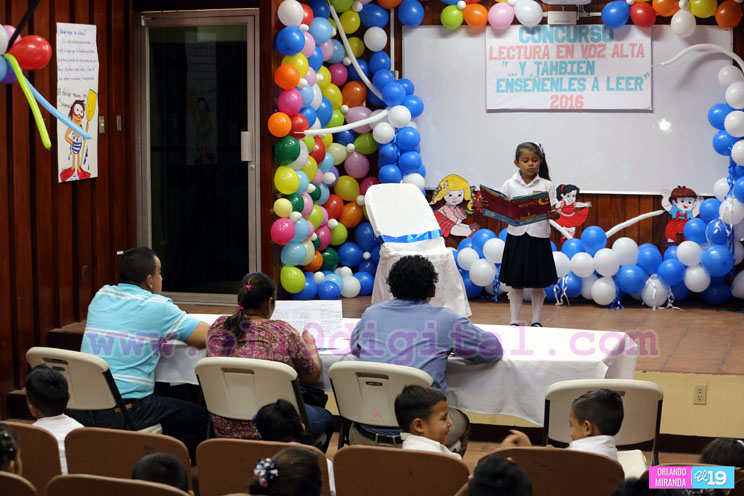 MINED celebra en Managua el concurso de departamental de lectura