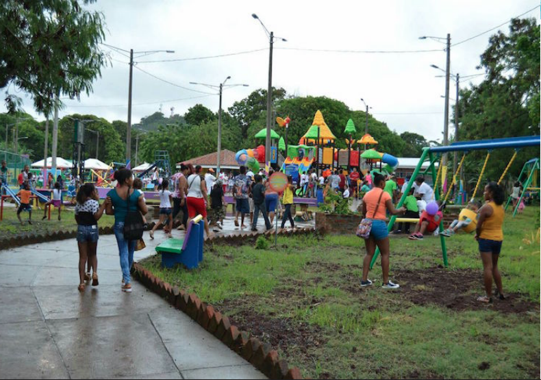 Así están los parques en diferentes municipios de Nicaragua (+FOTOS)