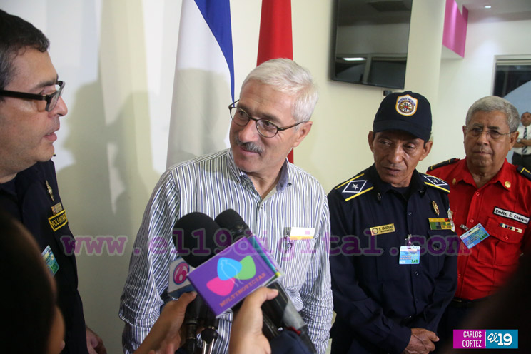 Jefe de Bomberos de Hamburgo llega a Nicaragua para fortalecer lazos de cooperación y colaboración
