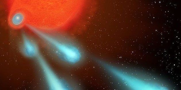 La Nasa descubre un cañón espacial que lanza bolas de plasma ardiente