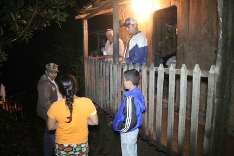 Fuertes lluvias provocan deslaves y deja casas anegadas en Yalí, Jinotega