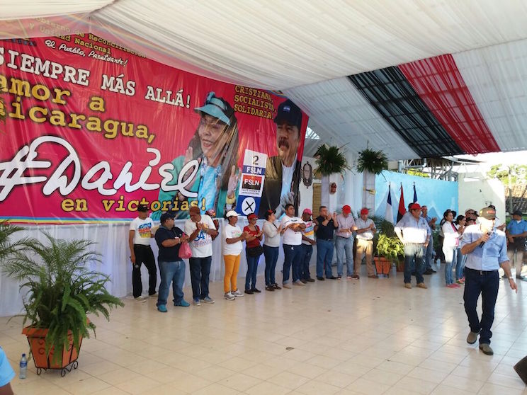 Rivas hace cierre de campaña con masiva participación