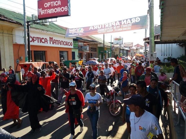 Rivas hace cierre de campaña con masiva participación