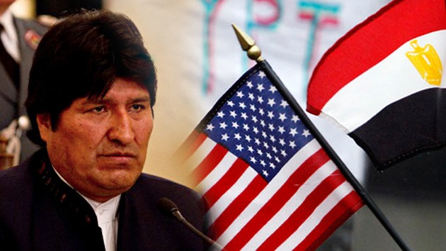 Morales asegura que EE.UU. financia la crisis en Egipto