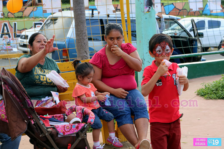 La alegría de vivir en paz se refleja en los rostros de la niñez capitalina
