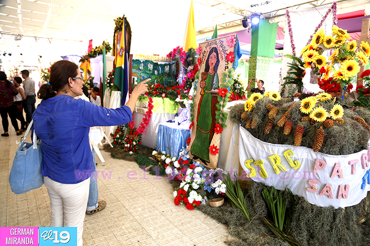 Exposición de Nuestros Santos Patronos se vive en el corazón del pueblo nicaragüense