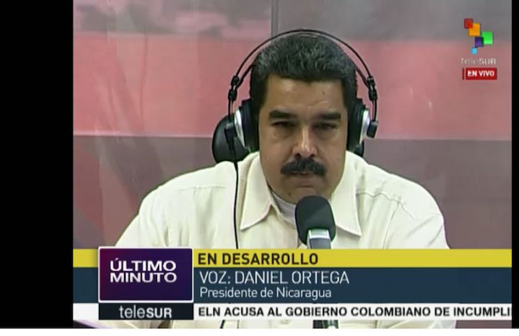 Comandante Daniel y Compañera Rosario conversan vía telefónica con el Presidente Nicolás Maduro (VIDEO)