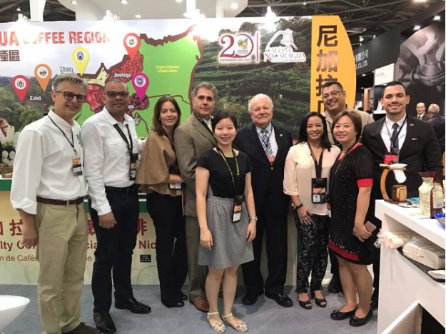 Nicaragua presente en la Feria del Té, Café y Vino 2016, en Taiwán