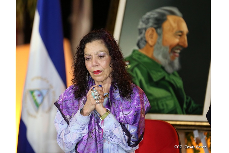 Compañera Rosario Murillo: Fidel vive en todos nosotros, en todo lo que hacemos!