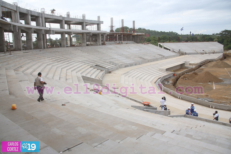 Avance general en construcción del nuevo estadio nacional de beisbol es del 62% (+FOTOS)