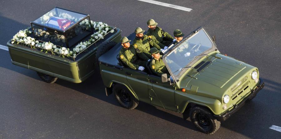 Caravana en honor a Fidel inicia recorrido hacia Santiago de Cuba