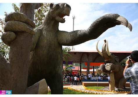 Pueblo Nuevo estrena parque de la Mega Fauna